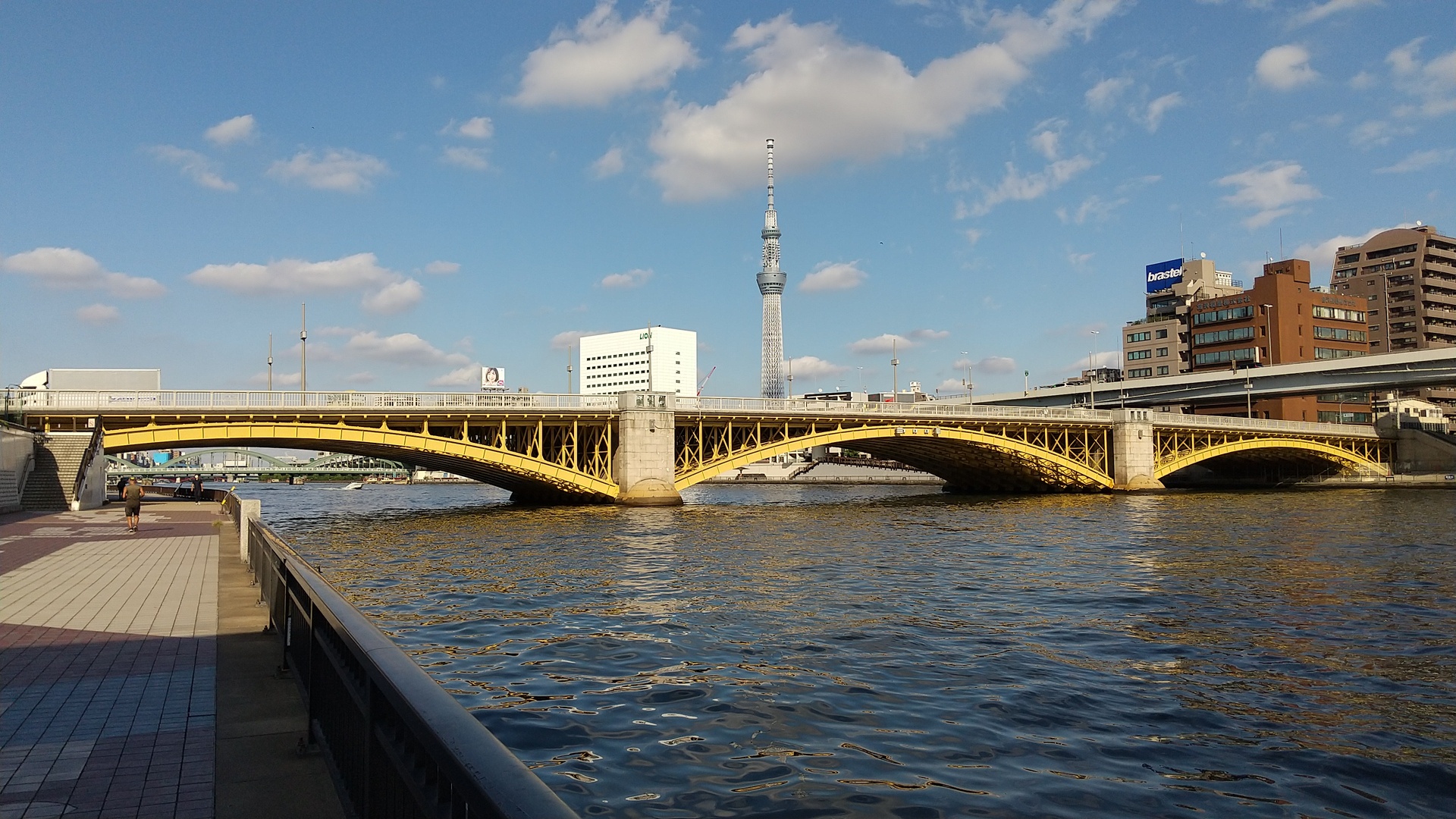 kuramae bridge w/ skytree